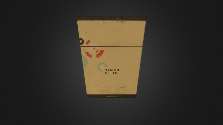 Comic Cartel Box 3D Model