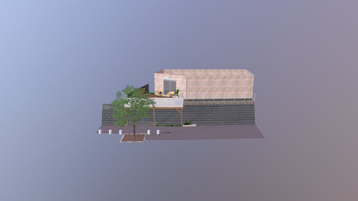 Matsuoka's Balcony Plan 3D Model