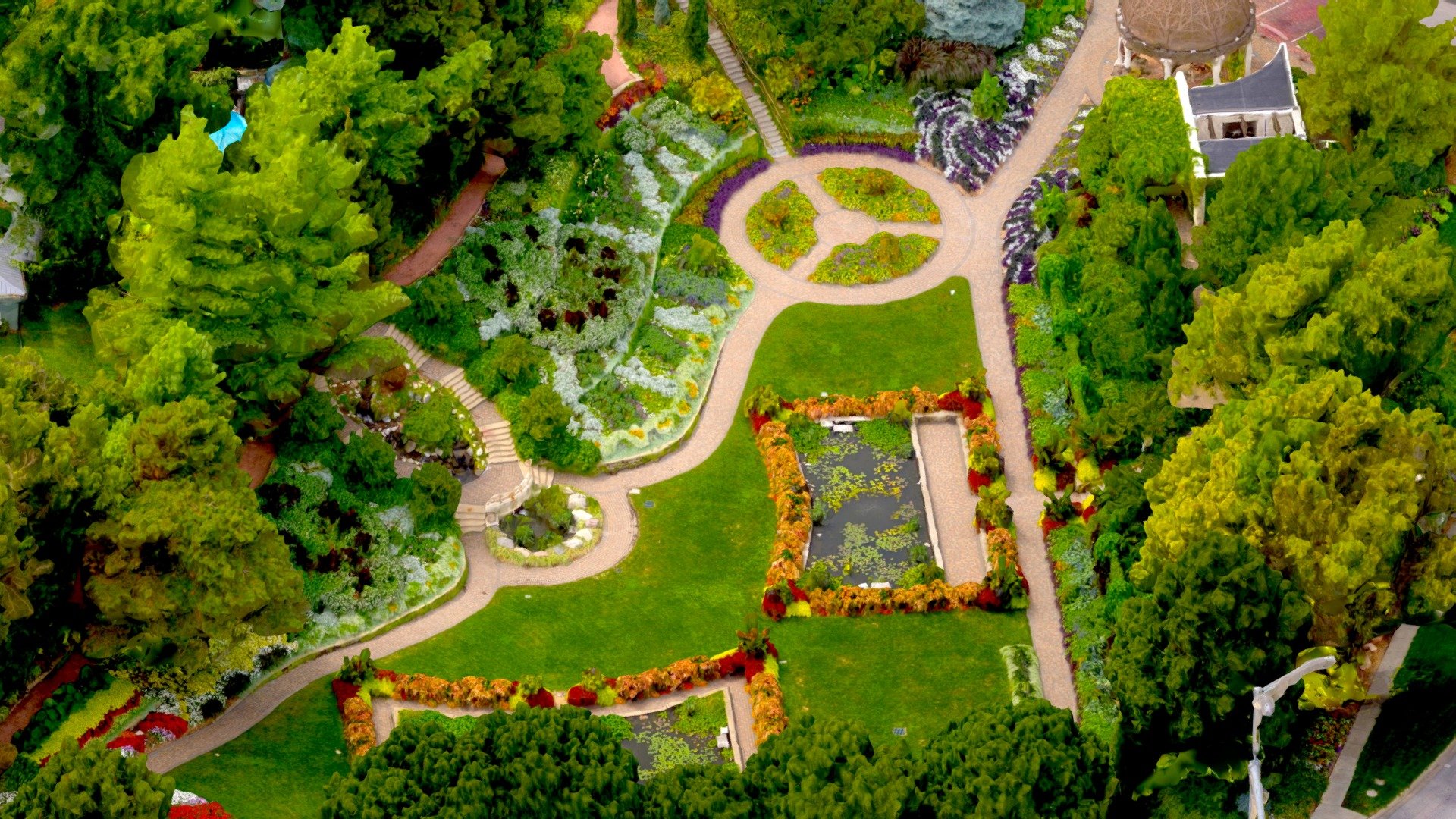 Sunken Gardens, Lincoln, Nebraska (August 2019)
