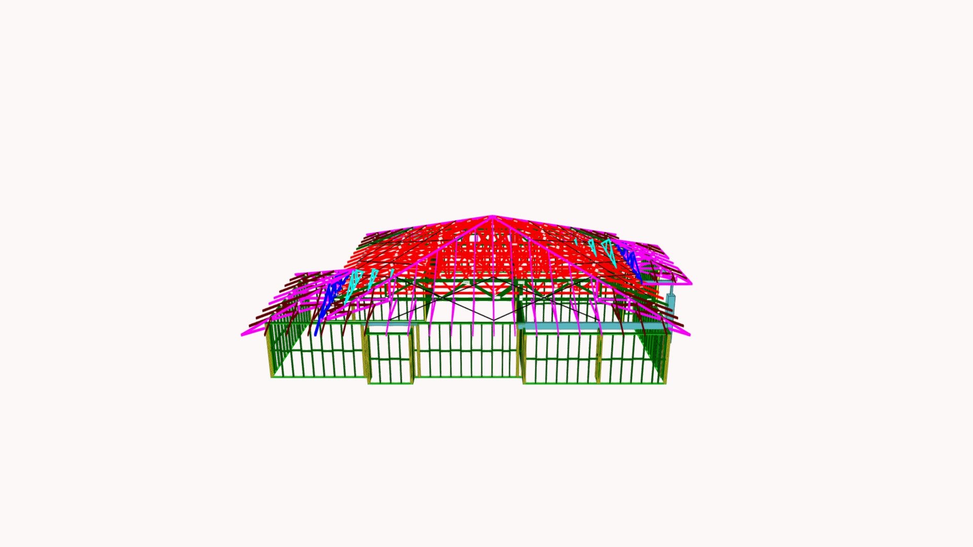 T9508 Truss Layout 3D Export - 3D Model By JohnCTanner [653b4b8 ...