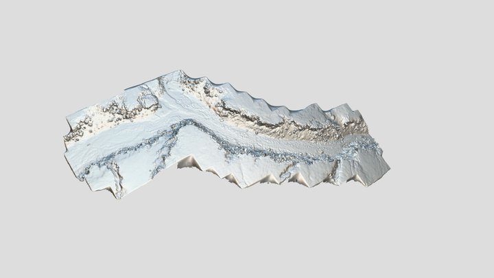 Quebrada Sapunta 3D Model