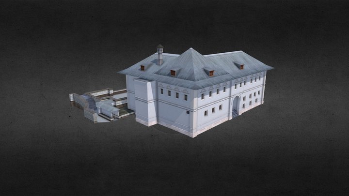 Ancient Russian mansion 3D Model