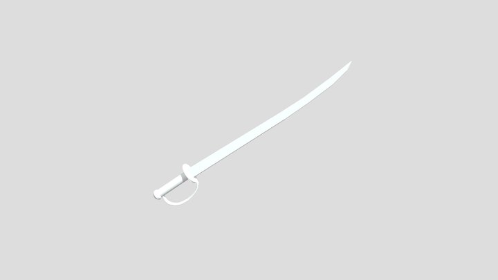 Cutlass 3D Model
