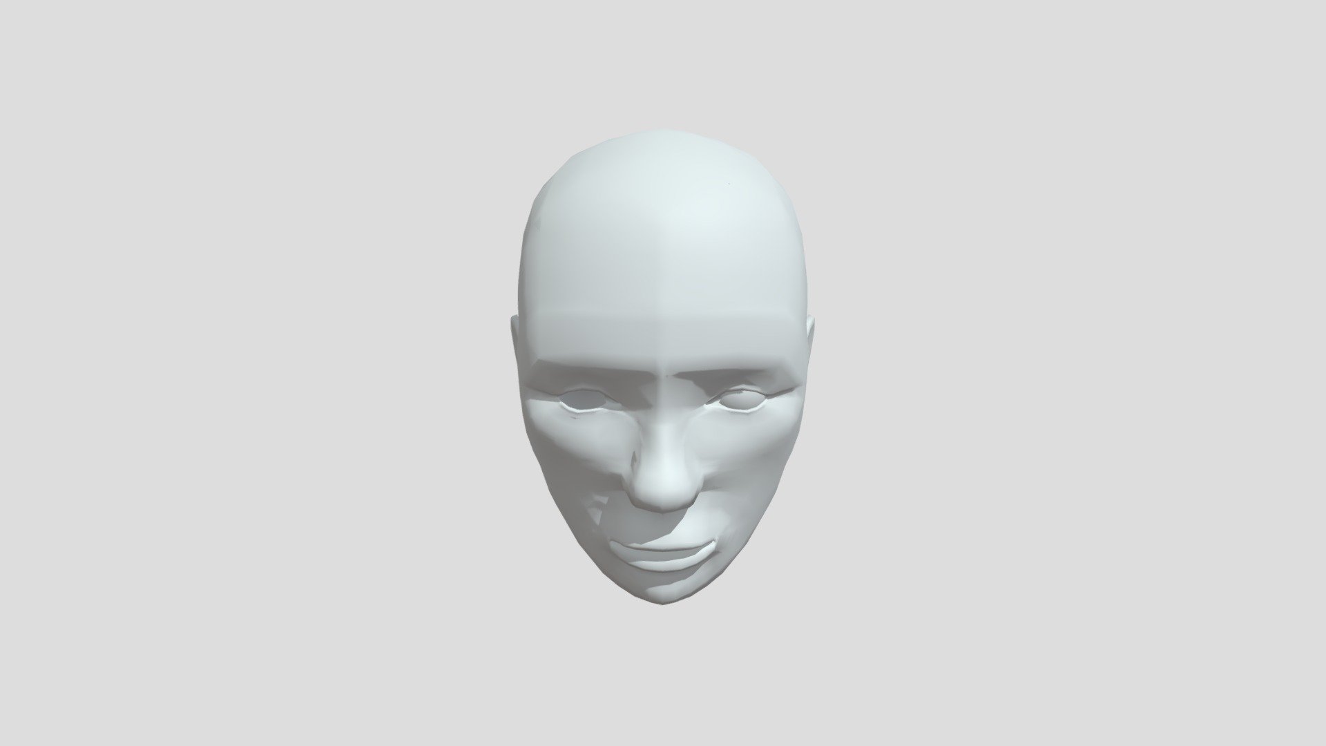 Assignment 1 - Head - Download Free 3D model by UCF Fisher (@UCFisher ...