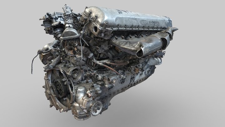 Merlin Engine – Kostenloses 3D-Modell STL