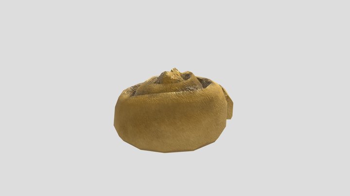 Cinnamon roll 3D Model