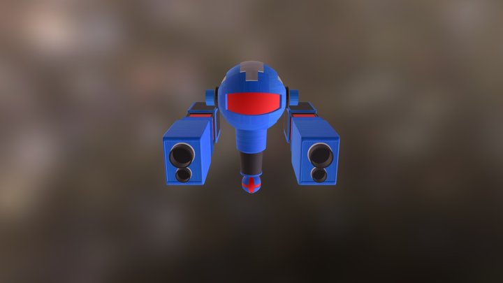 Alien Ship 6 3D Model