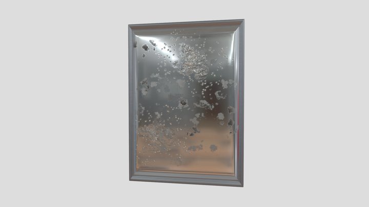 Damaged Mirror 3D Model