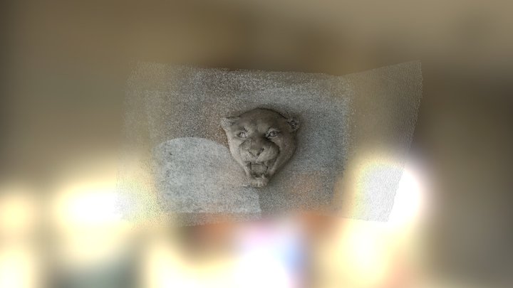 Puma Head 3D Model