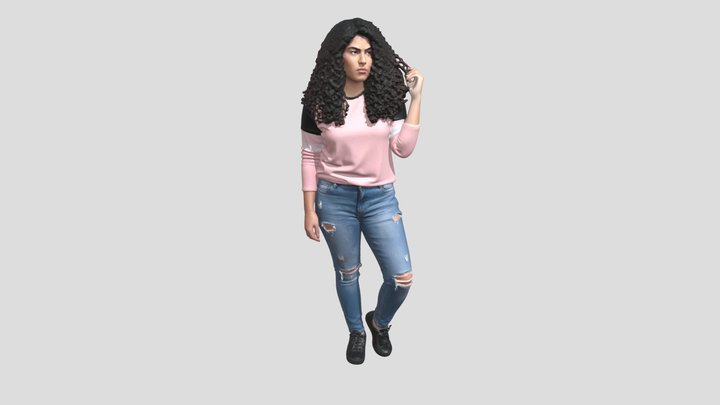 Casual Confidence In Pink – Modelo 3D gratuito STL