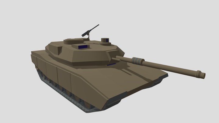 M1 Abrams 3D Model