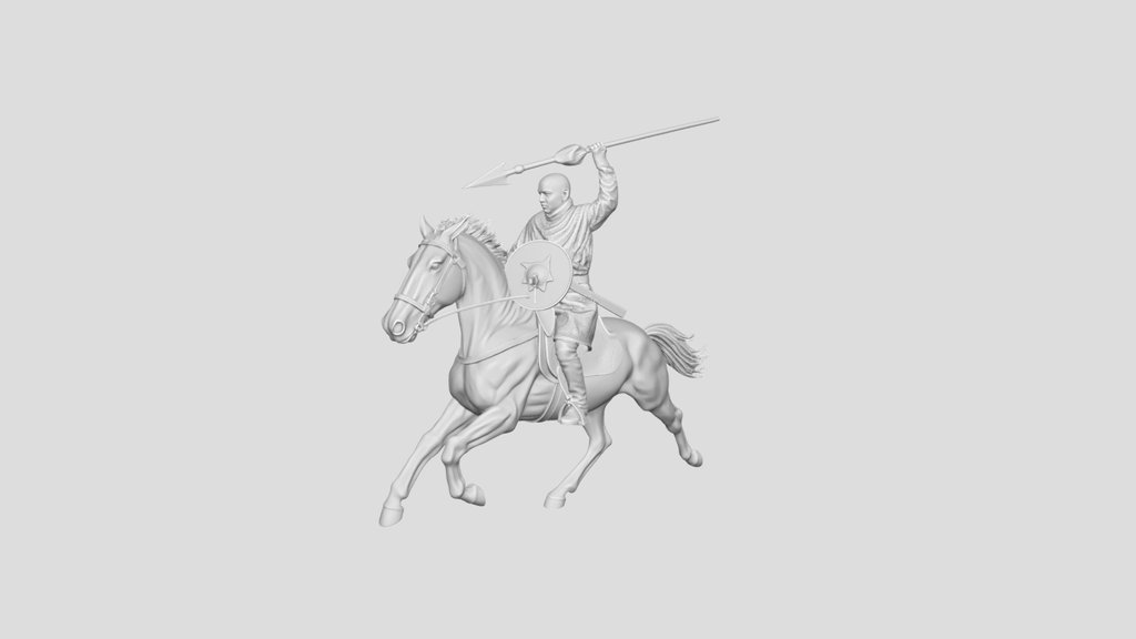The Hunn Lancer's Charge