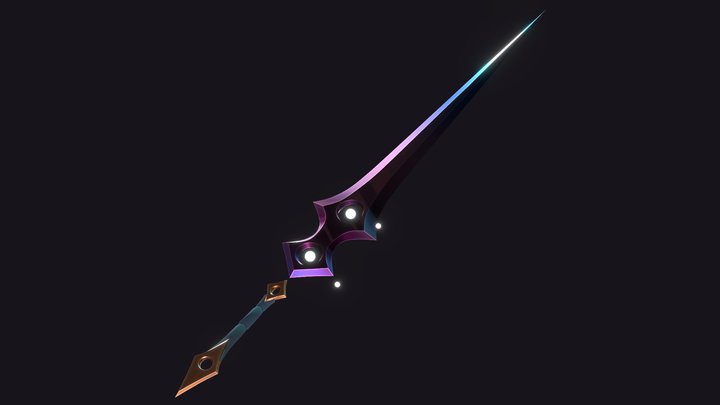 Starpiercer Sword 3D Model