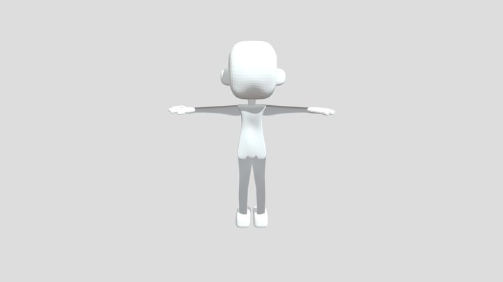 Personaje Mariano Di Prinzio 3D Model