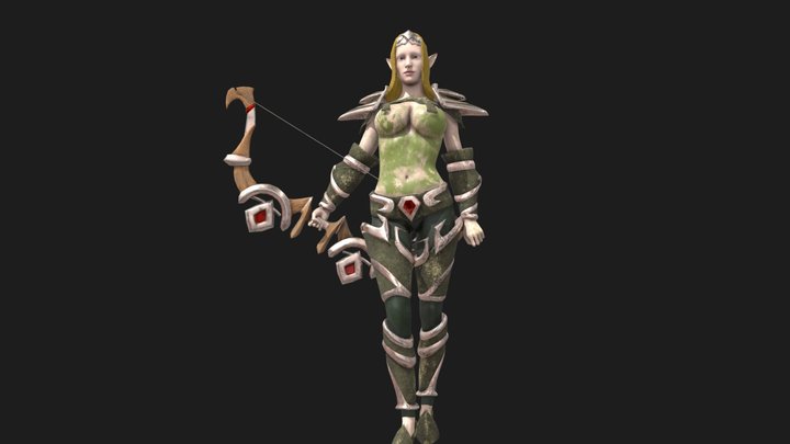 Elf 3D Model
