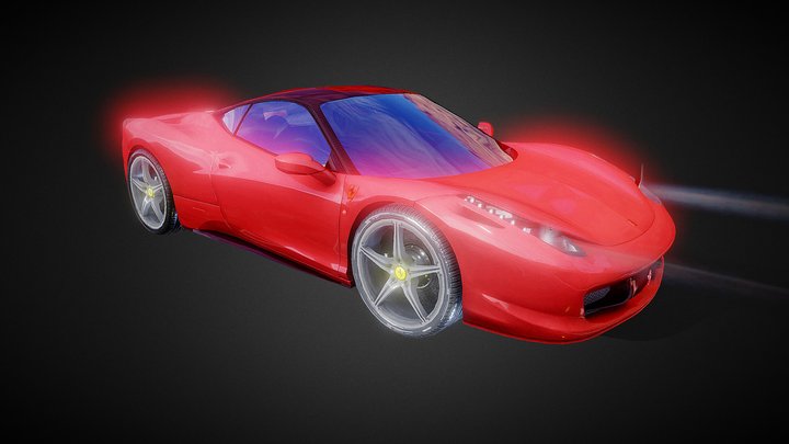 ASPHALT 8: AIRBORNE | Car Ferrari 458 Italia 3D Model
