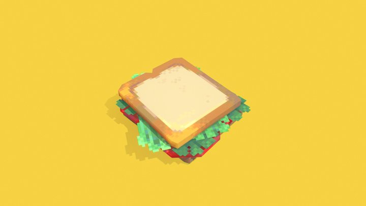 Sandwich 3D Model