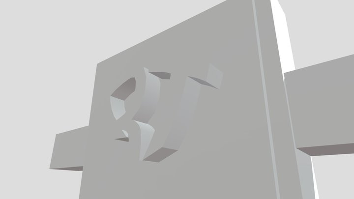 RayshonTV shield rig insert custom color 3D Model