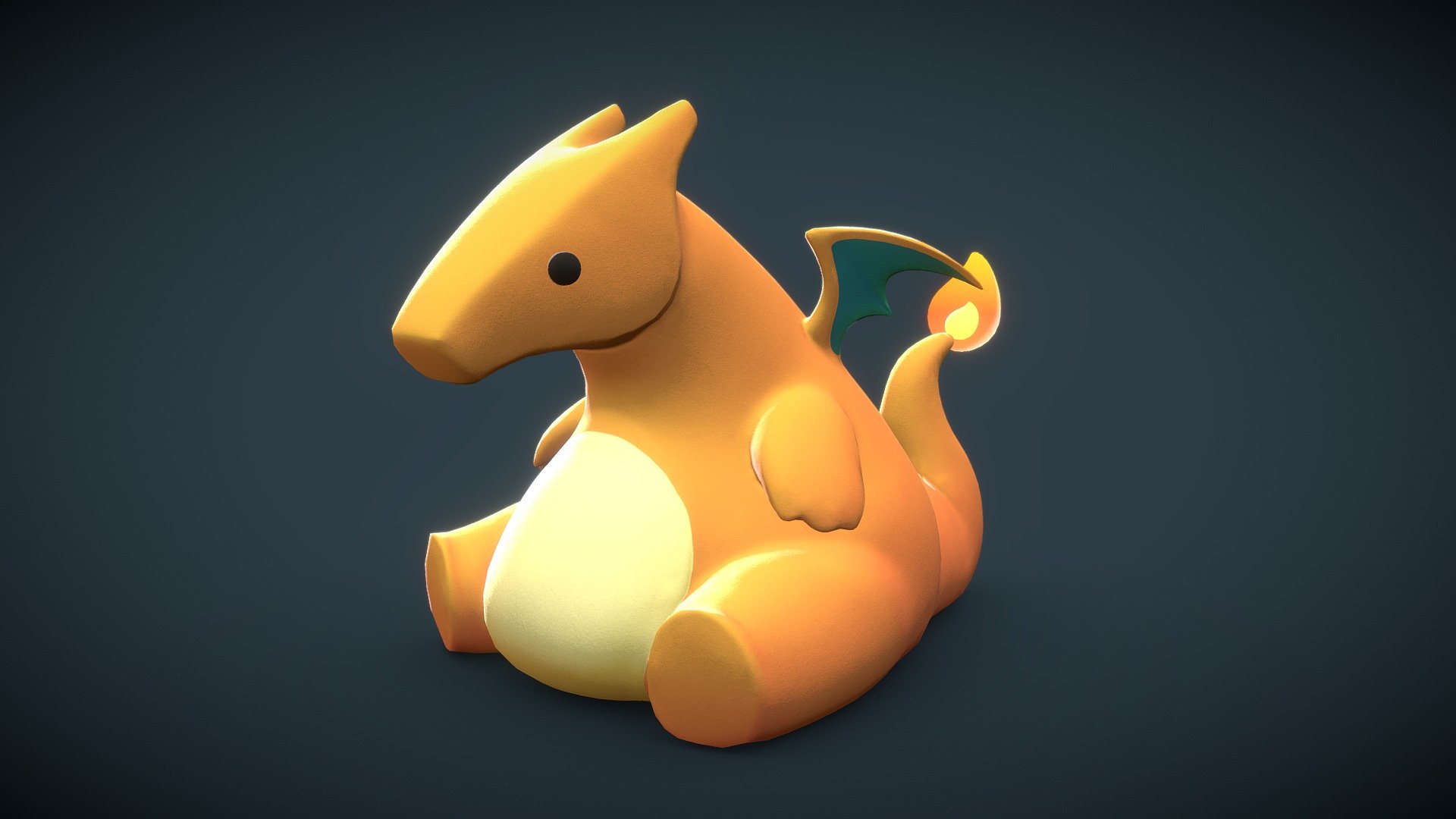 Chonky Charizard - 3D model by Sina Ladage (@SinaLadage) [6549d33 ...