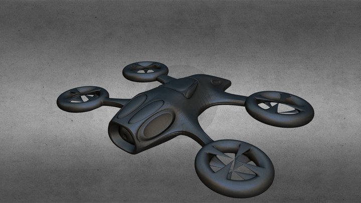 Drone WIP 3D Model