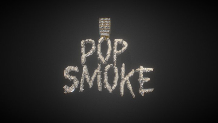 Pop Smoke Chain Symbol – Free 3D Model STL