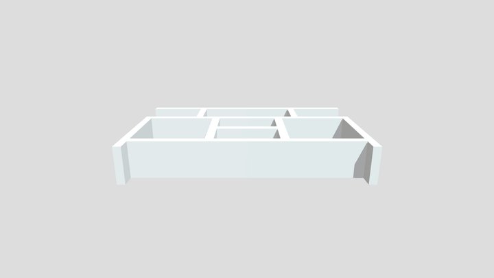 Ultra Simple Table 3D Model