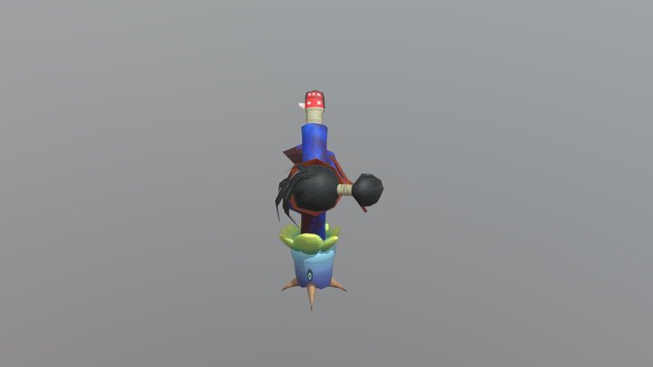Robot rider tag team 3D Model