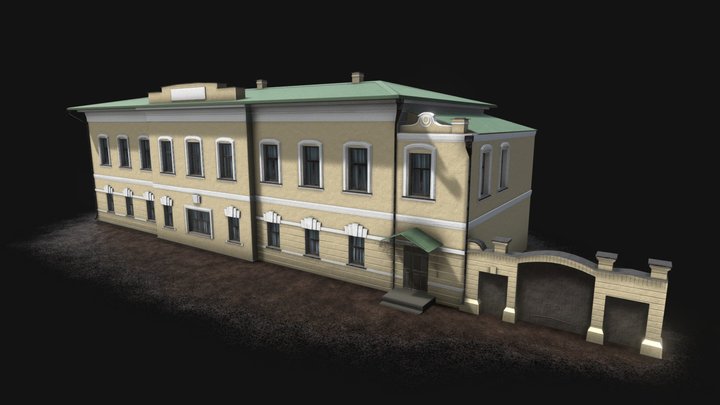 House of Motovilov-Pantegov 3D Model