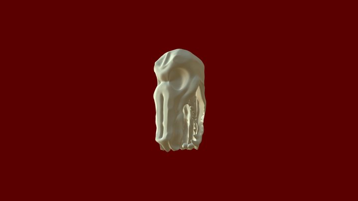 Alligator Skull 3D Model