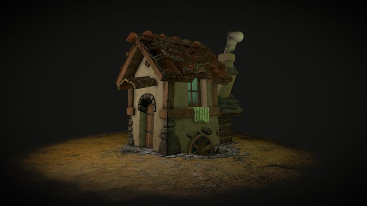 Tiny House 3D Model