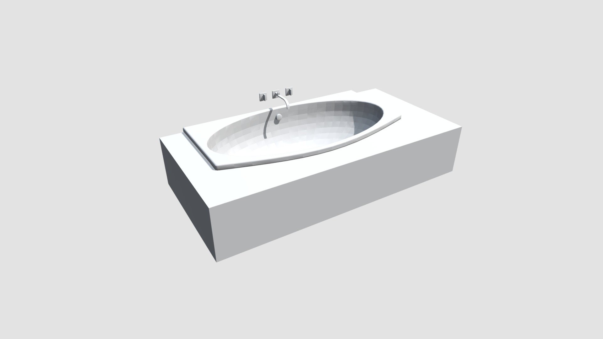 bathtub - Buy Royalty Free 3D model by Evermotion [654cfe2] - Sketchfab ...