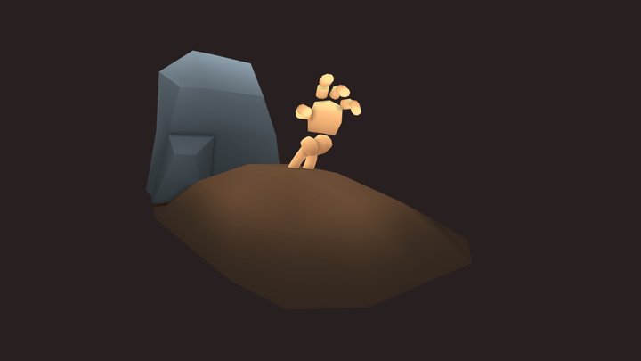 Skelly D.'s Grave - Halloween Special 3D Model