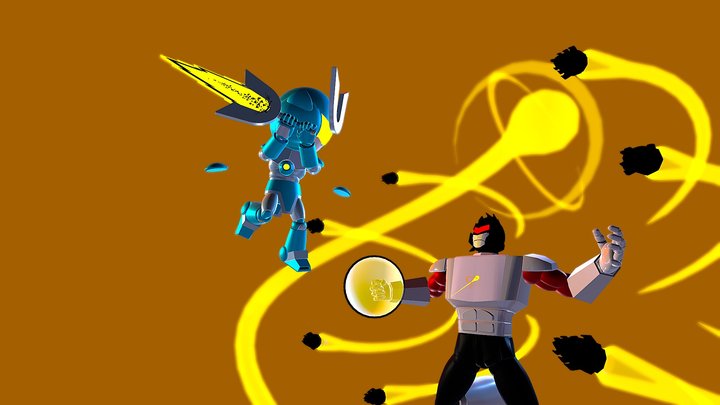 Ang Pagtutuos - Combatron vs. Death Metal 3D Model