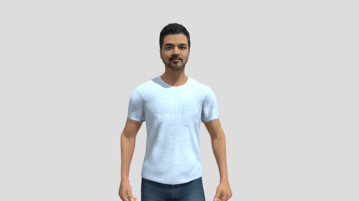 Thalapathy vijay 3D model 3D Model