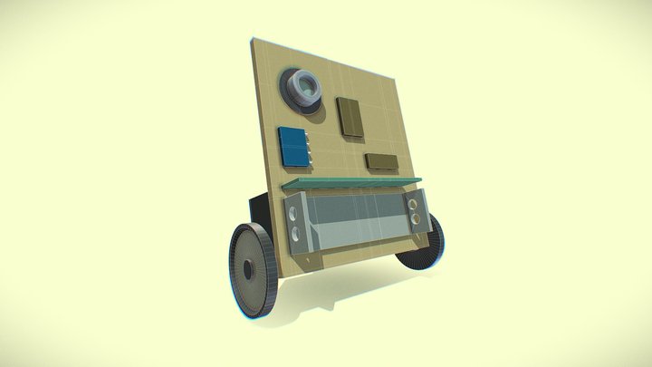 Code Lyoko Jeremy's Robot 3D Model