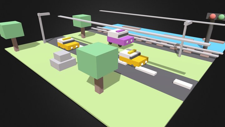 Road 3D Model
