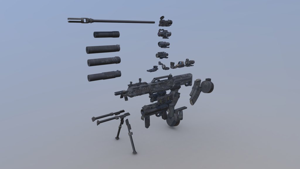 Call of Duty: Black Ops 2 - Type-25 & QBB LSW