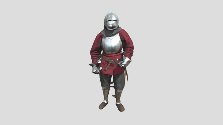 Eckard von Rosenberg [MeshyAI] – Modello 3D gratuito STL