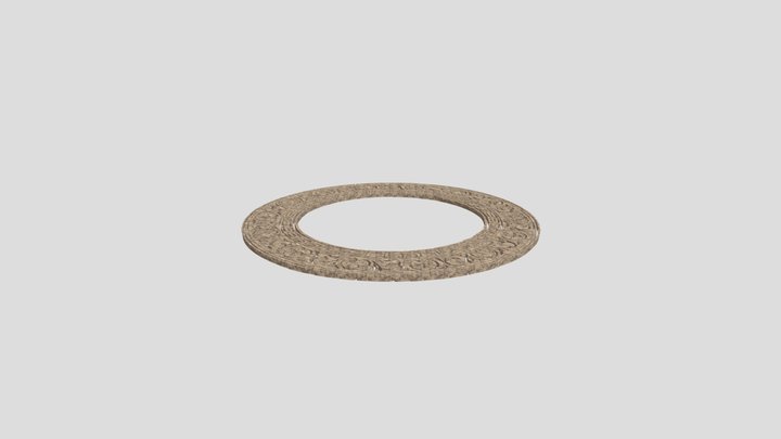CIRCLE ROMAN MOSAIC 3D Model