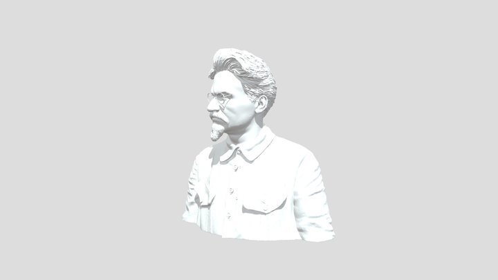 Portrait in Thought - Leon Trotsky 3D Model