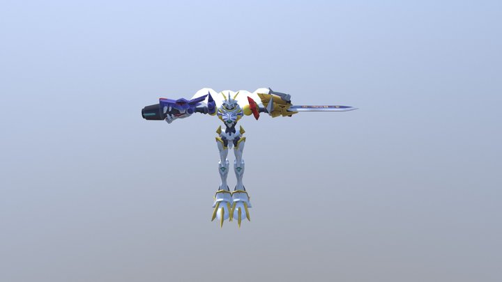 Omnimon X 3D Model