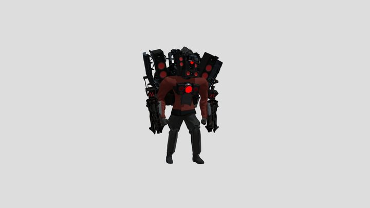 fixed-titan-speakerman-upgraded-1 3D Model