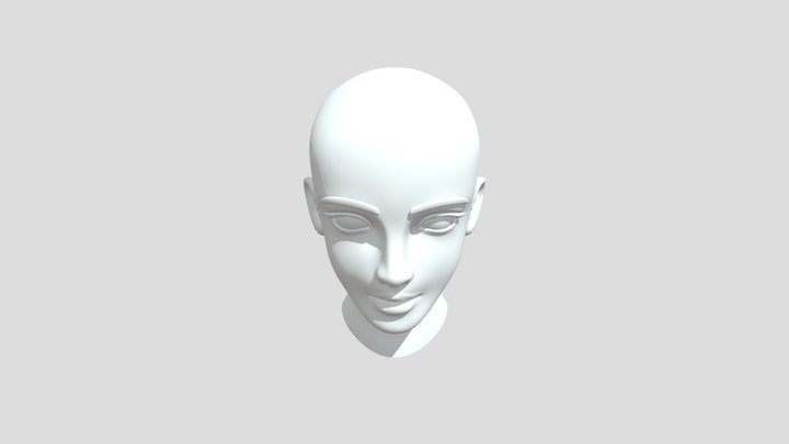 Head Sculpt Test 3D Model