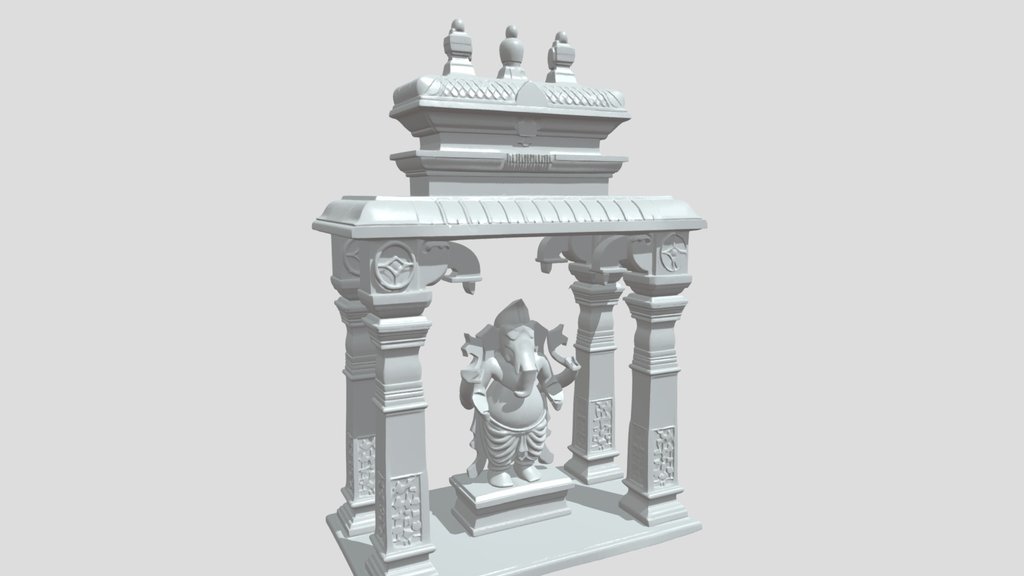 Mandir Ganesh Statue