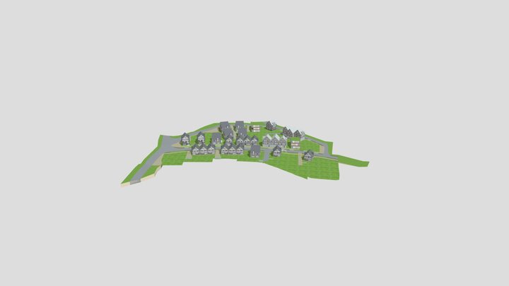 UÄ Neuschellstrasse Gelände v_3 3D Model