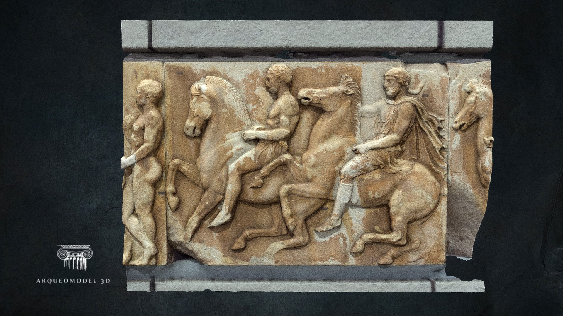 Parthenon W.F 04 - Acropolis Museum | ATHENS - Buy Royalty Free 3D ...
