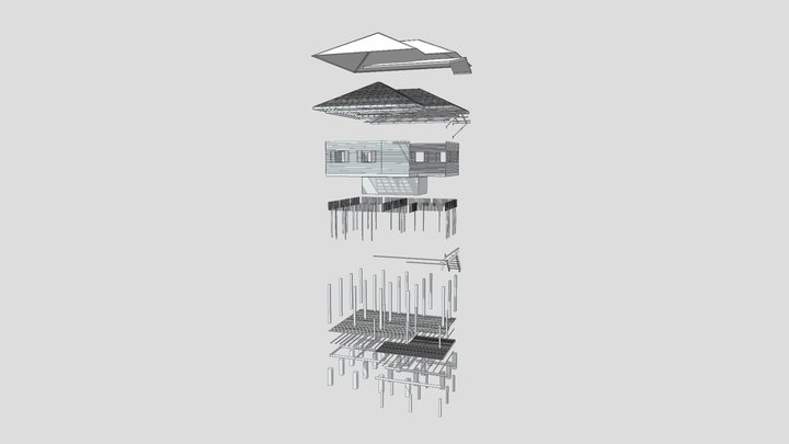 07 draft 01 แยกส่วน 3D Model
