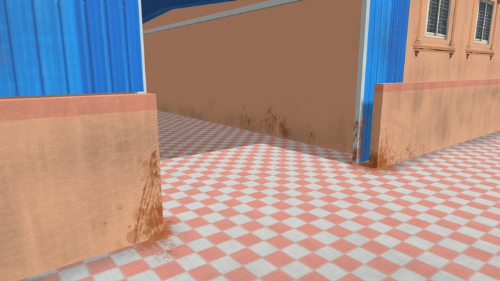 Indian Bulding 03 3D Model