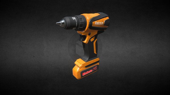 Drill 3D Model