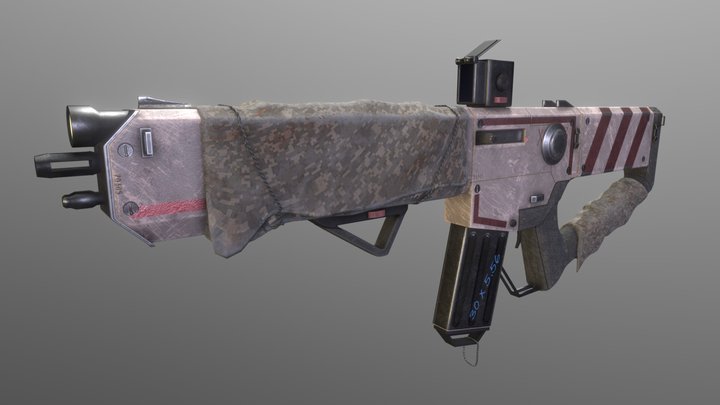 Rugged X03 [Detailed] (Cyberpunk Project) 3D Model